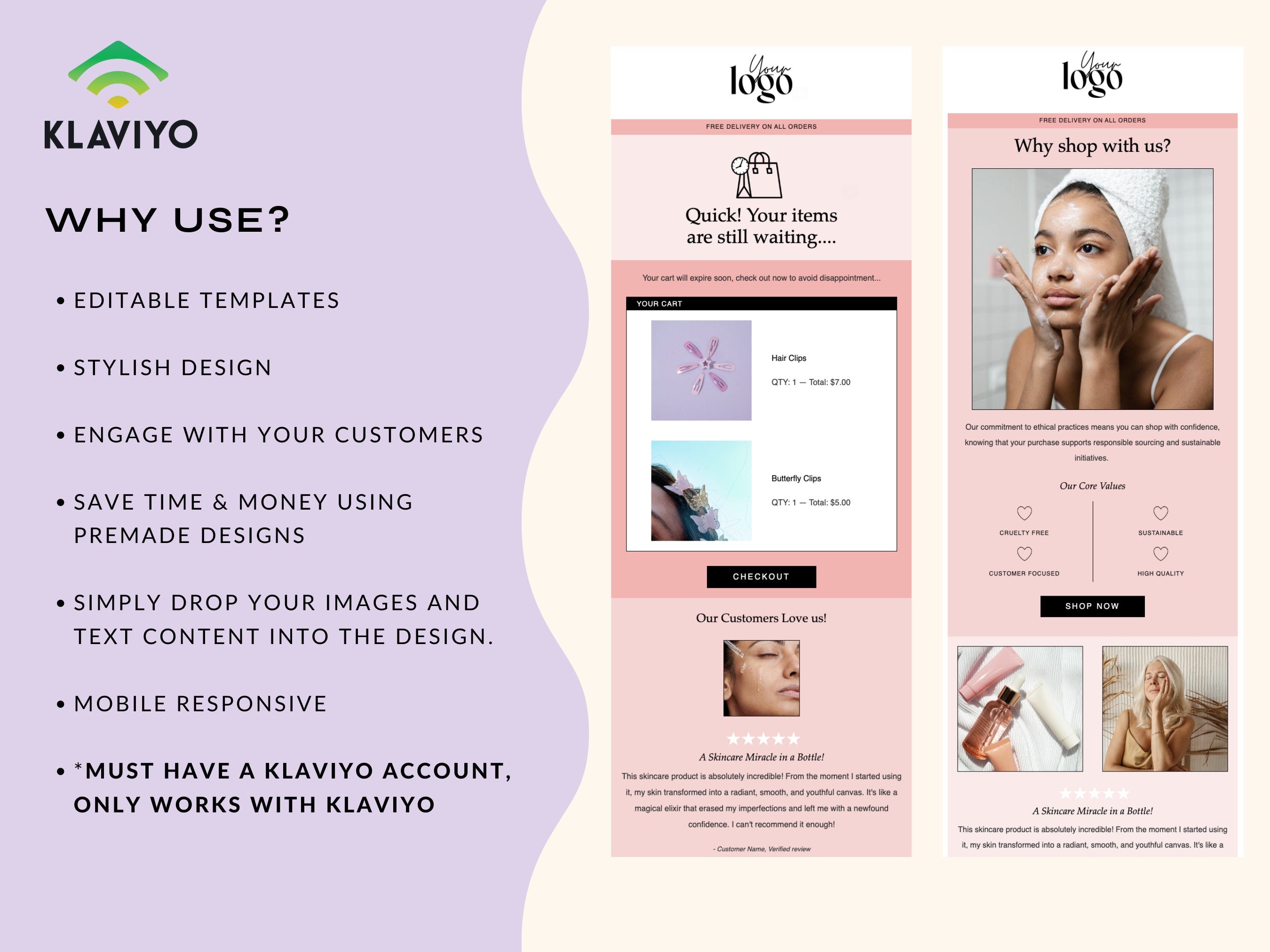 Klaviyo Email Marketing Set up Kit