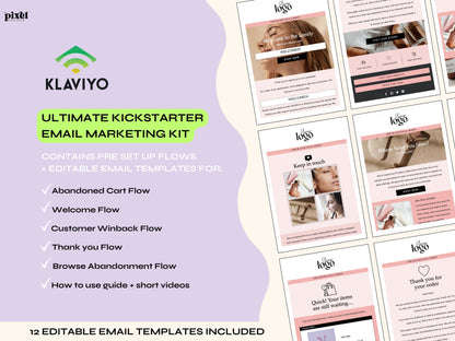 Klaviyo Email Marketing Set up Kit