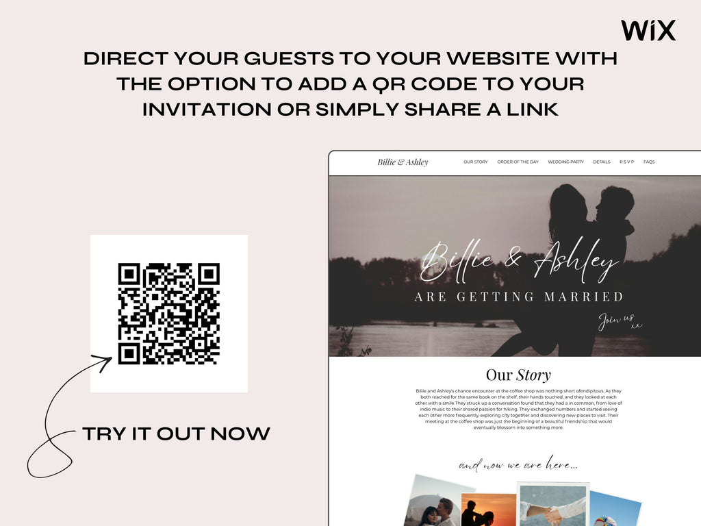 Wix RSVP Template - Effortless