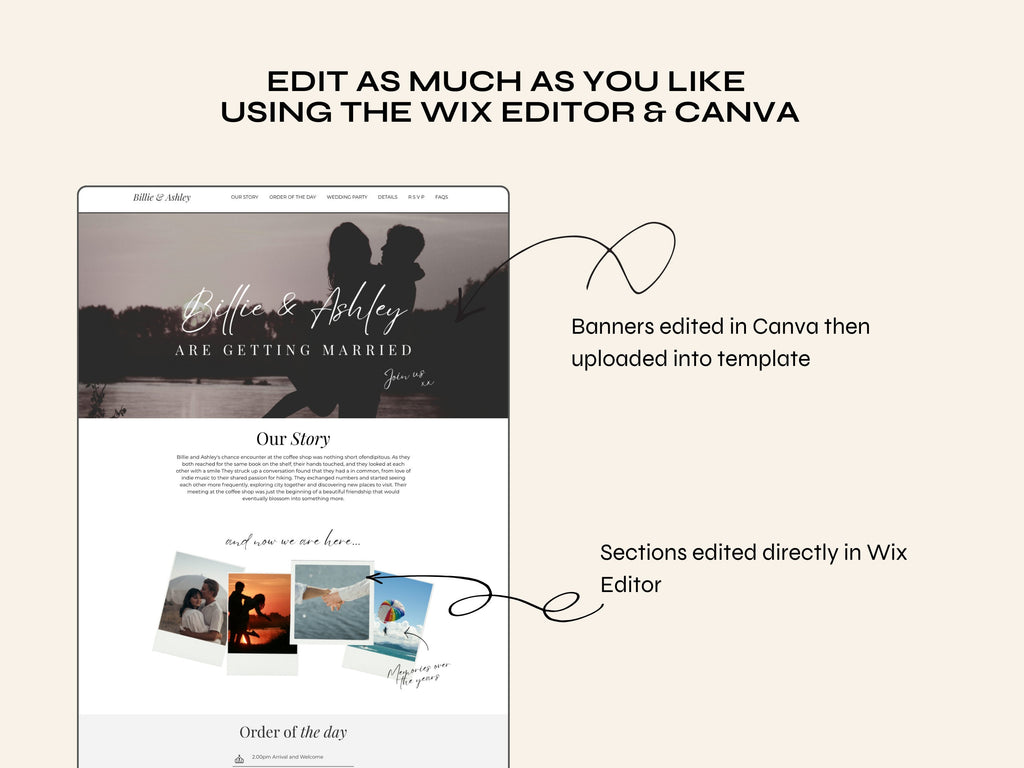 Wix RSVP Template - Effortless
