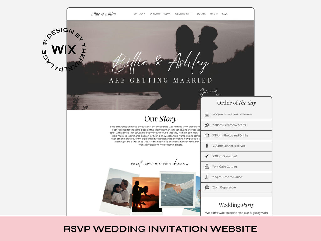 Wix RSVP Template - Effortless